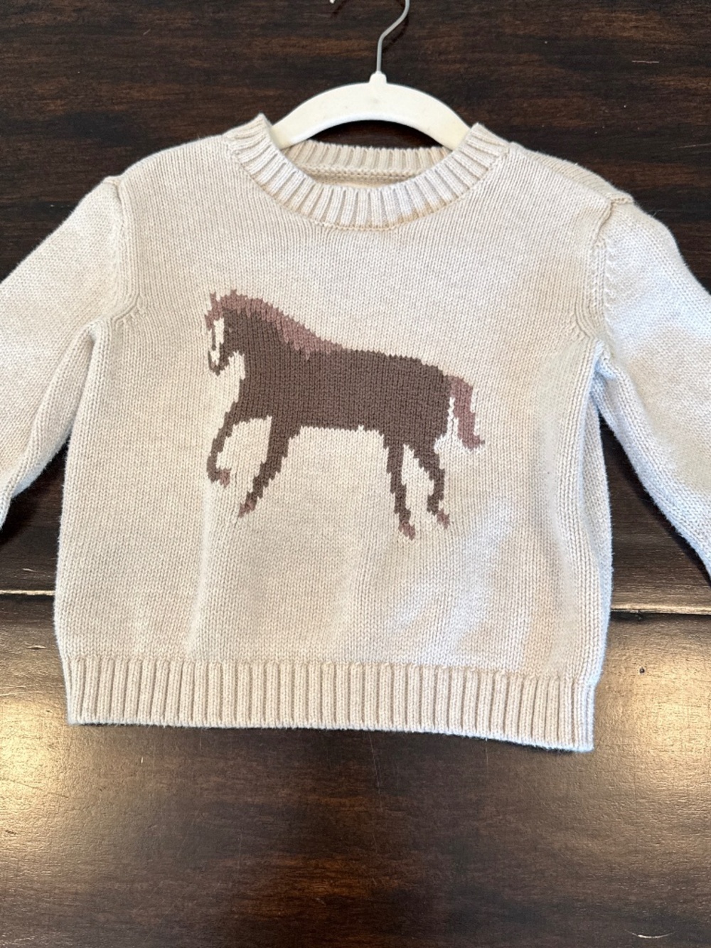 Little Planet Horse Crew Sweater